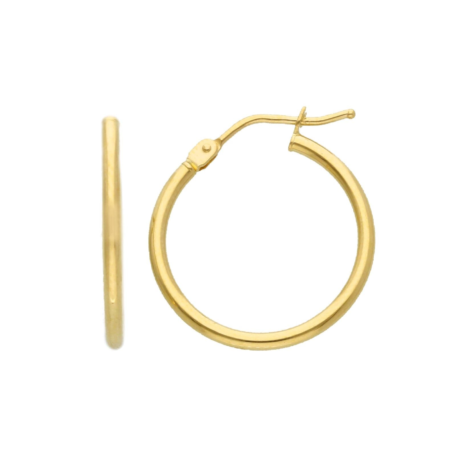 Orecchini cerchio donna JOY Gioielli in oro giallo 15 mm 269076-1