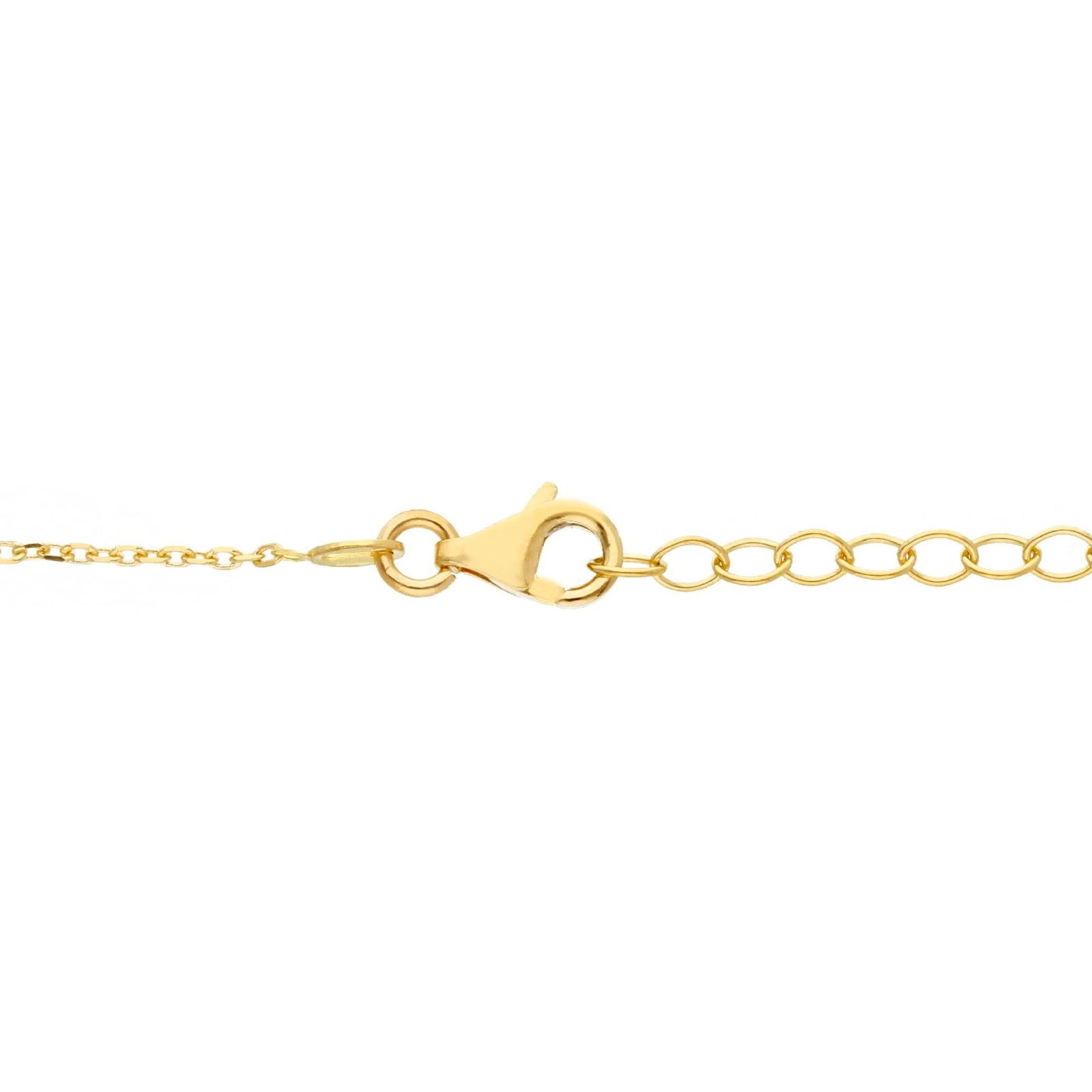 Collana donna JOY Gioielli in oro giallo con maglie ovali e sfere 269218-2