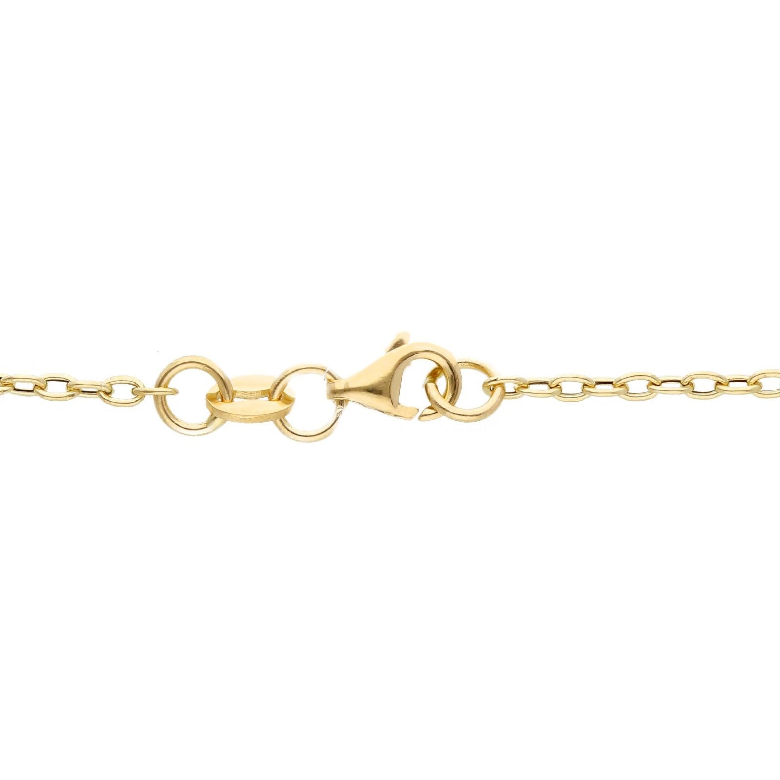 Collana donna JOY Gioielli Oro in oro giallo e bianco 6 maglie ovali bicolor 269274-2