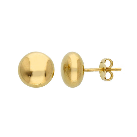 Orecchini a lobo da donna JOY Gioielli in oro giallo dalla forma tonda 274342-1