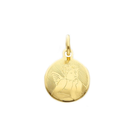 Ciondolo unisex JOY Gioielli Oro in oro giallo con angioletto 275700-1