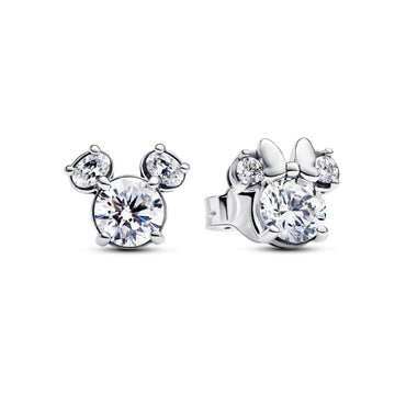 Disney, Orecchini Scintillanti Mickey Mouse e Minnie Mouse 293219C01-1