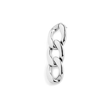 Orecchino pendente Marlù Vision donna acciaio con catena maglia liscia grumetta 2OR0082-1
