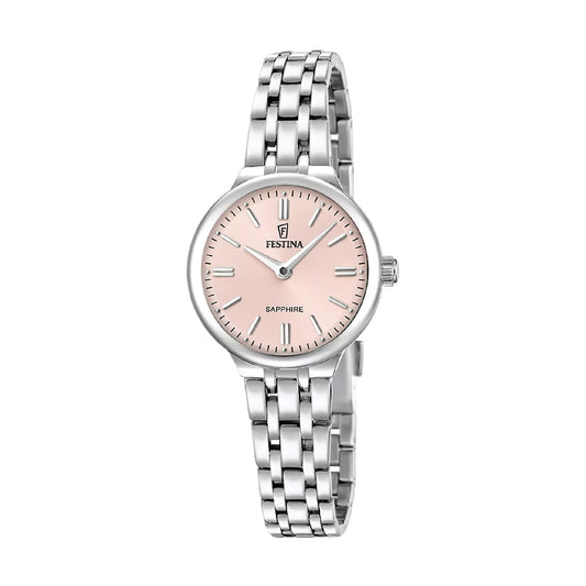 Orologio Festina Mademoiselle quadrante rosa da donna MISURA UNICA