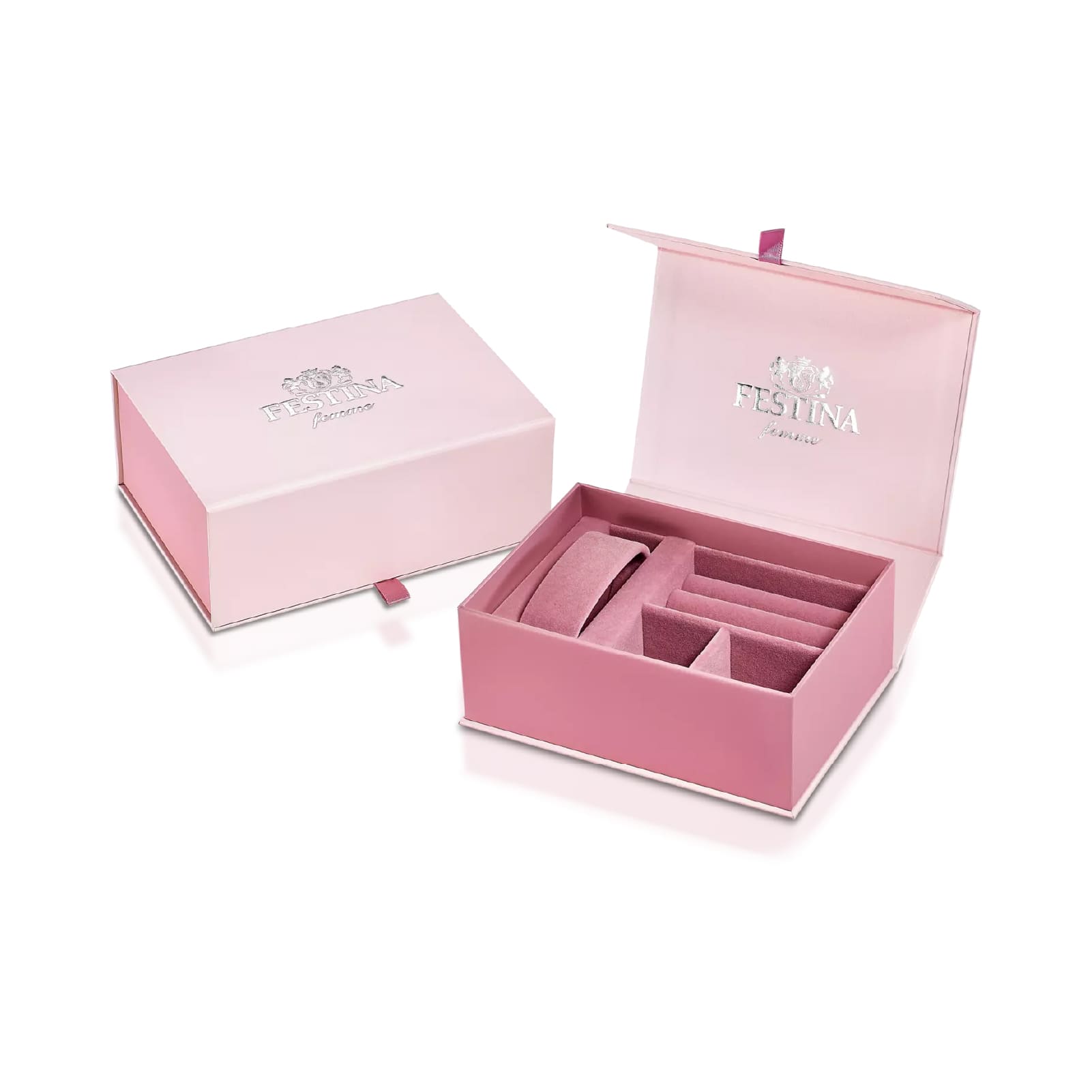 Orologio Festina Mademoiselle quadrante rosa da donna MISURA UNICA