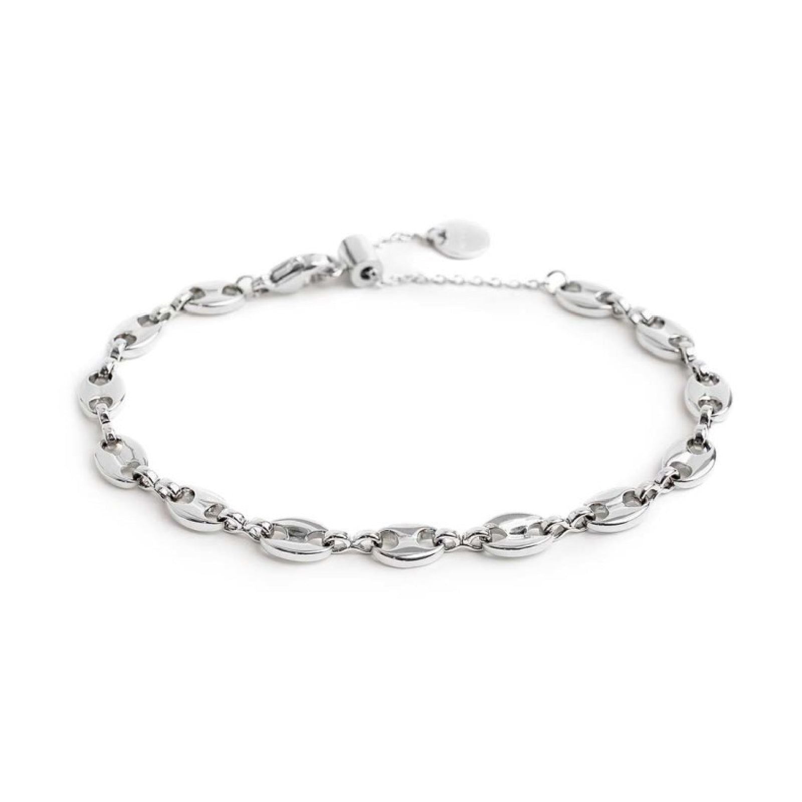 Bracciali catena Marlù Vision da donna acciaio con catena marine 33BR0043-1