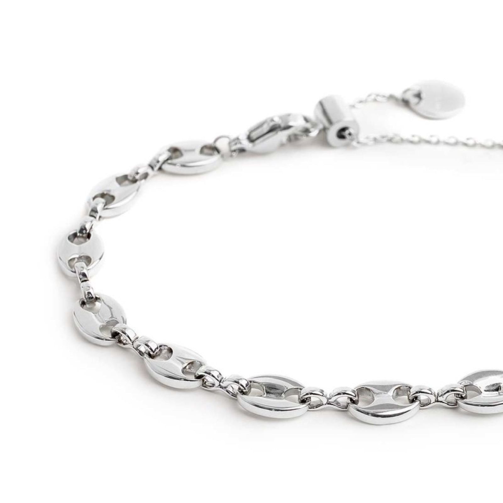 Bracciali catena Marlù Vision da donna acciaio con catena marine 33BR0043-2