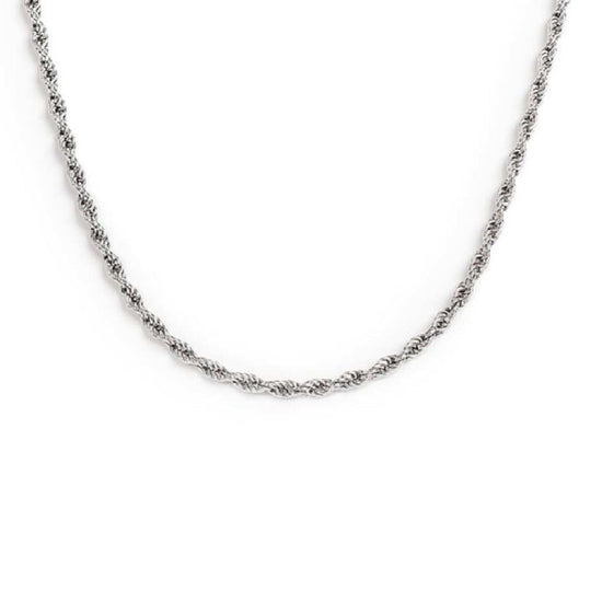 Collana girocollo Marlù Vision da donna acciaio con catena a corda 33CN0024-1