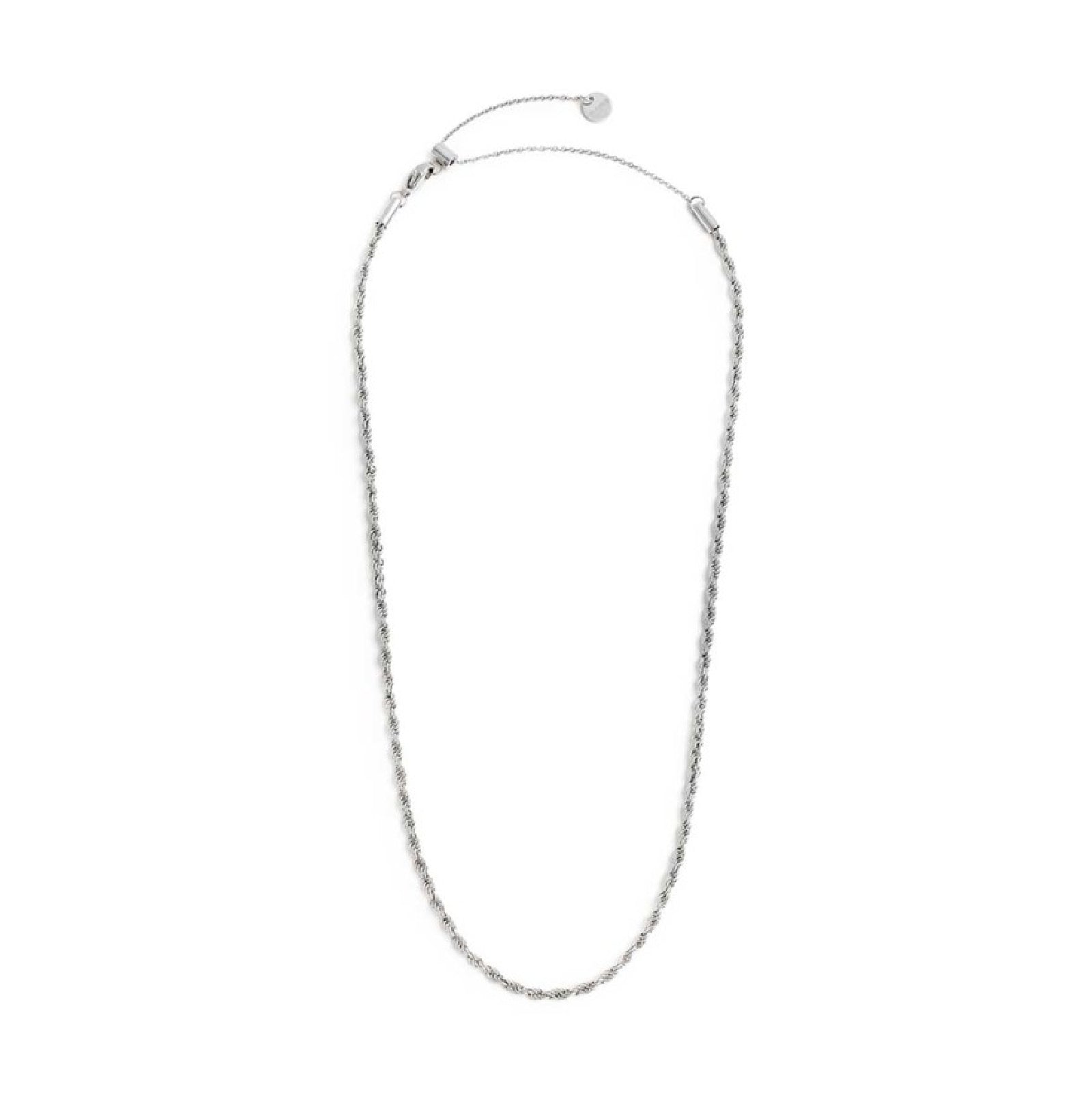 Collana girocollo Marlù Vision da donna acciaio con catena a corda 33CN0024