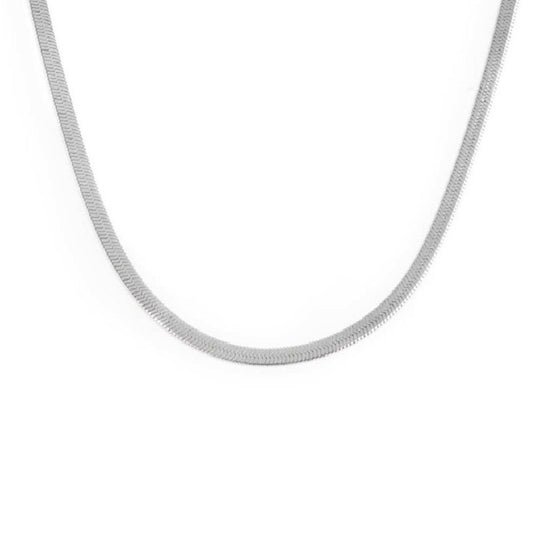 Collana girocollo Marlù Vision da donna acciaio con catena snake 33CN0025-1