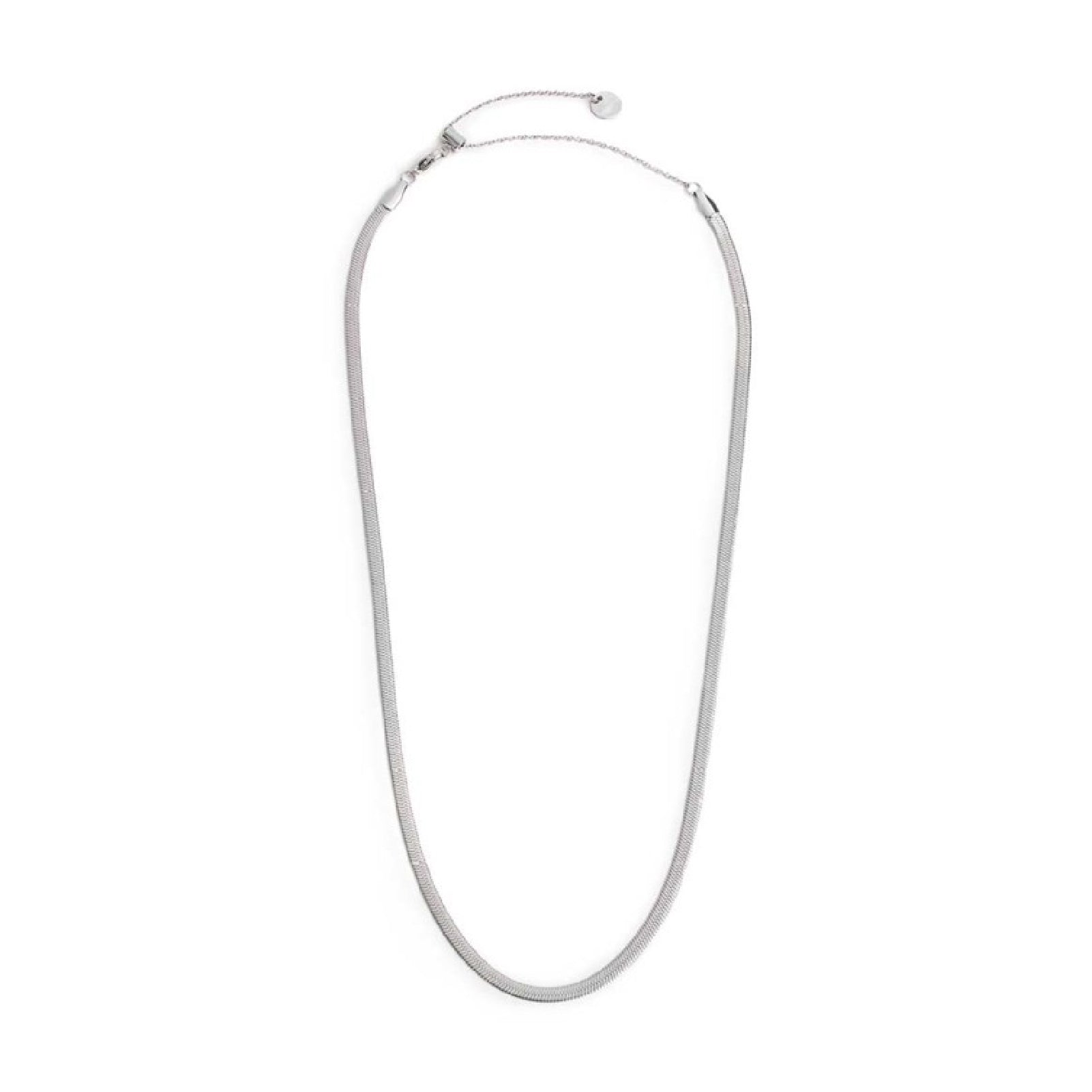 Collana girocollo Marlù Vision da donna acciaio con catena snake 33CN0025