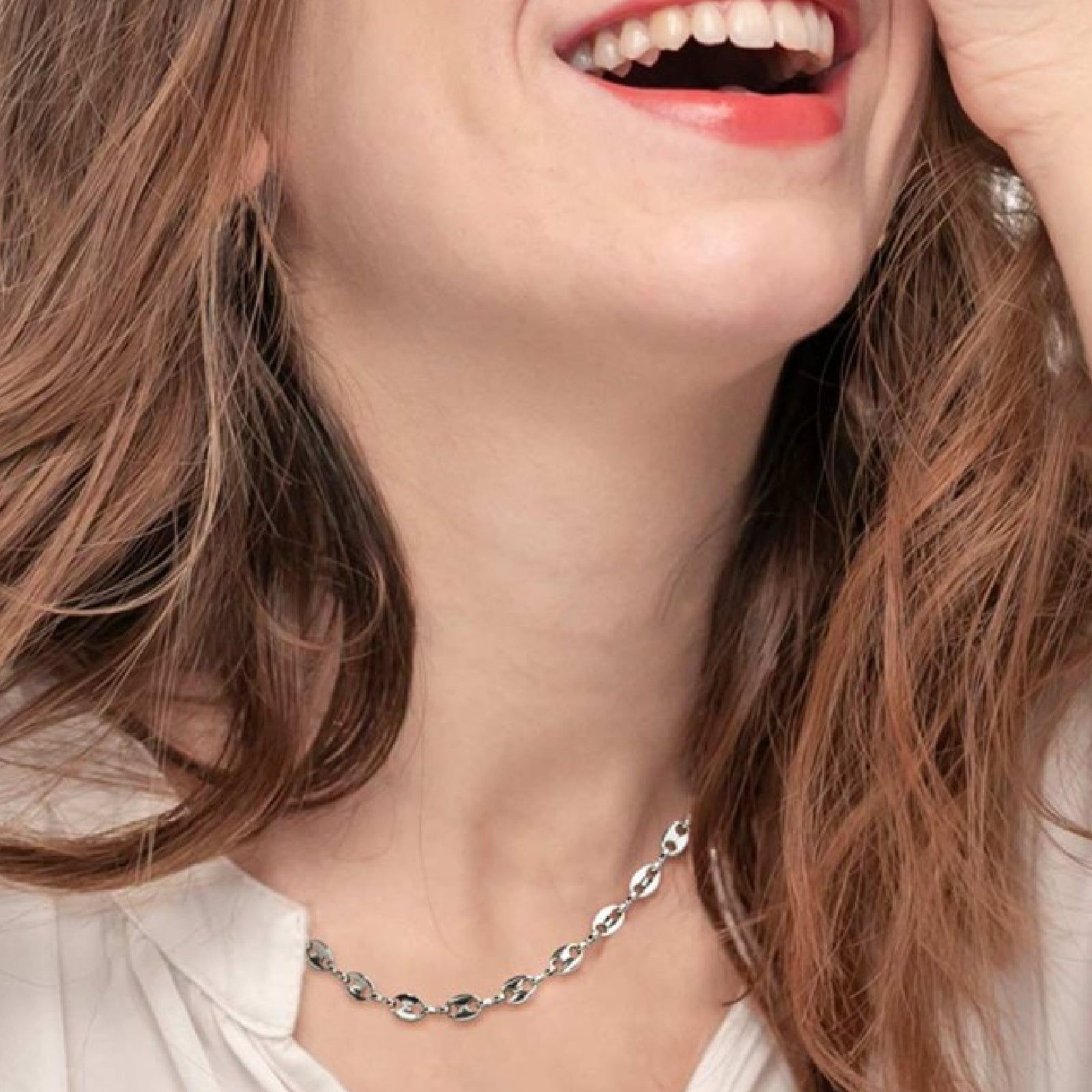 Collana In Vera Pelle Lola & Gala - Cordoncino Nero 3mm Con Chiusura Easy Click - Per Uomo E Donna - Foto 14