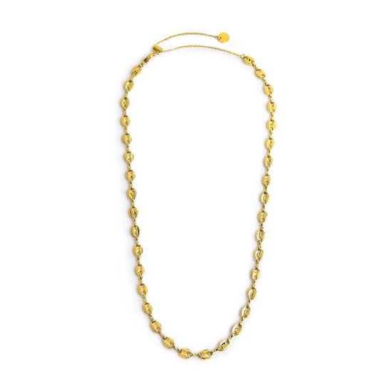 Collana girocollo Marlù Vision da donna acciaio dorato con catena marine 33CN0027G
