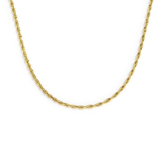 Collana girocollo Marlù Vision da donna acciaio dorato a corda di 2 mm 33CN0028G-1