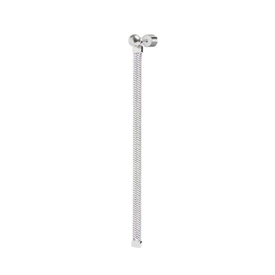 Orecchino pendente Marlù Vision donna acciaio con sfera e catena snake 33OR0055-1