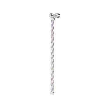 Orecchino pendente Marlù Vision donna acciaio con sfera e catena snake 33OR0055-1