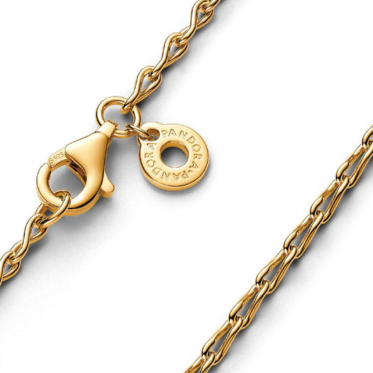 Collana Catena Infinito placcata oro 363052C00-50-2