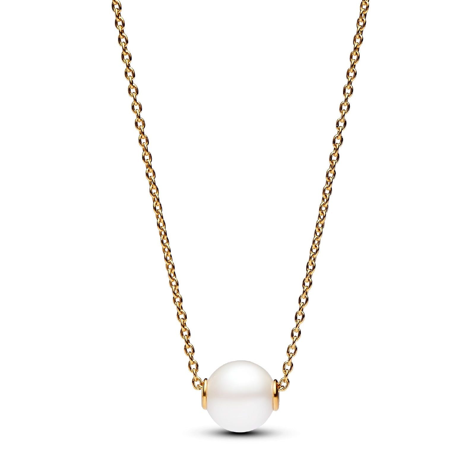 Collana dorata Perla d'Acqua Dolce Coltivata 363167C01-45-1