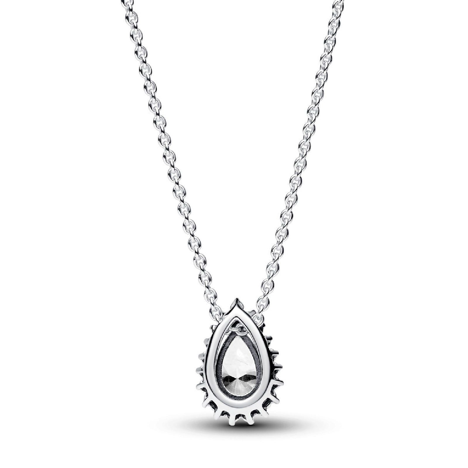 Collana Punto Luce Goccia color argento 392832C01-45-2
