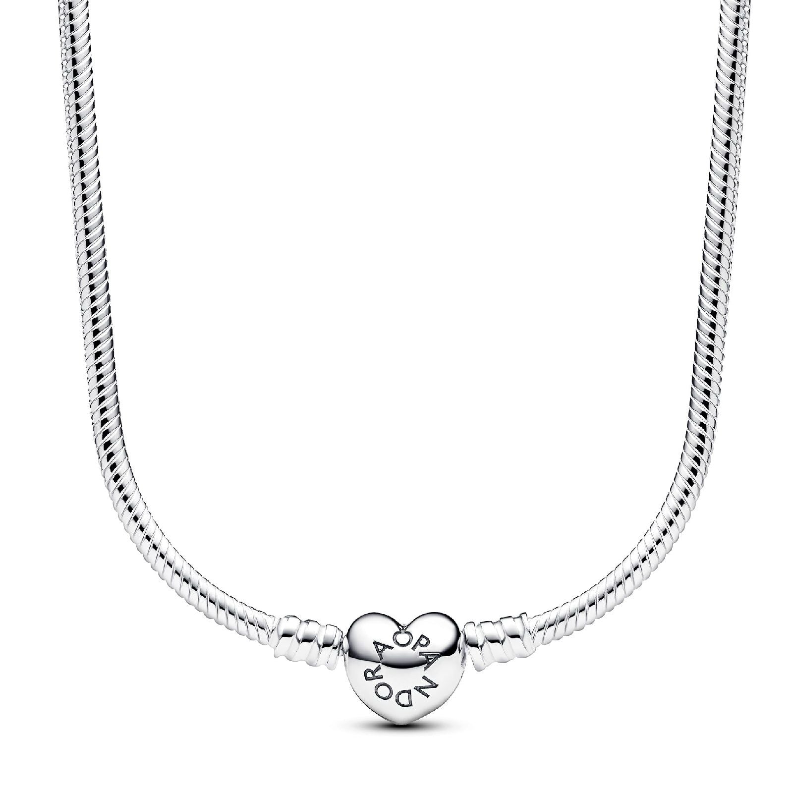 Collana Chiusura Cuore argentata 393091C00-45-1