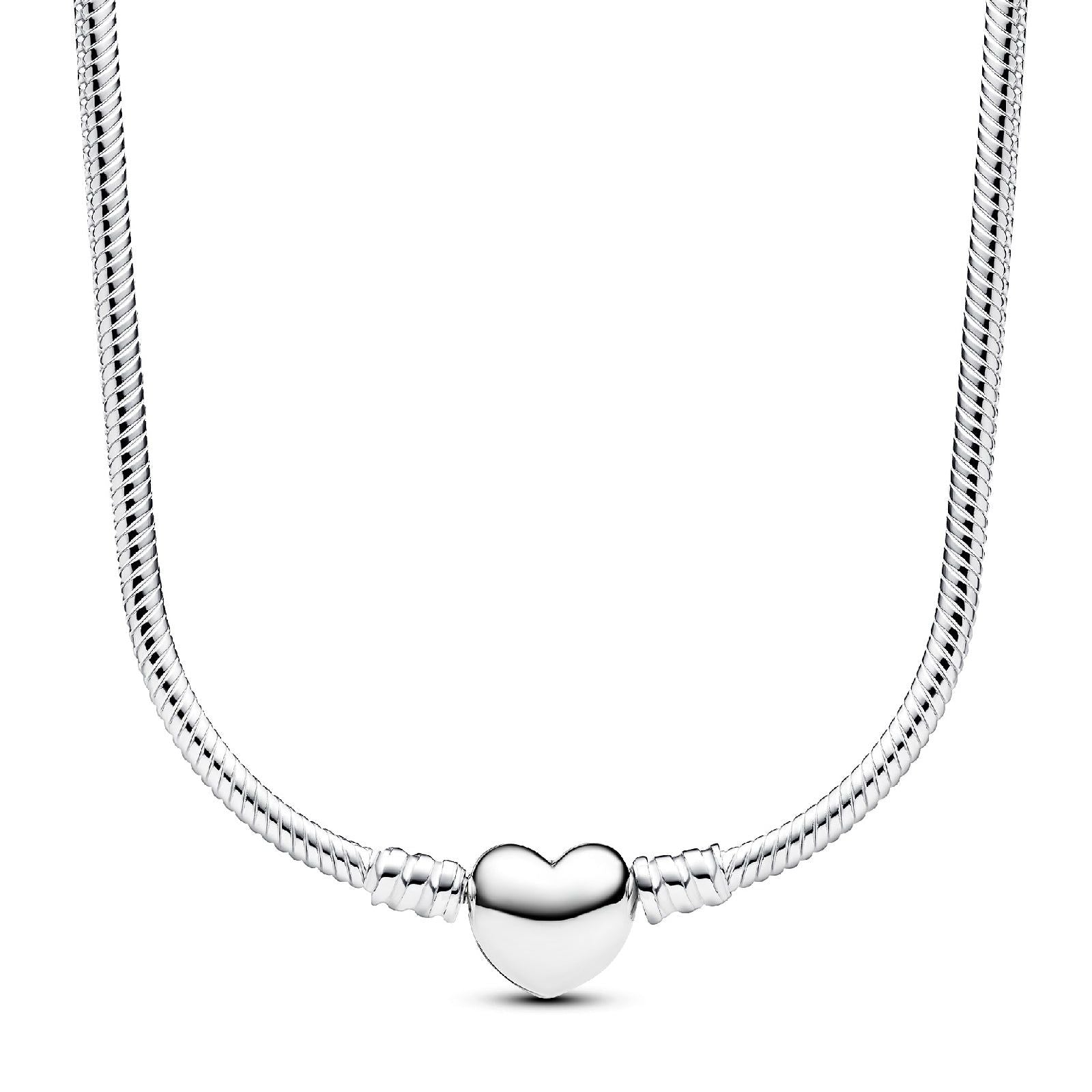 Collana Chiusura Cuore argentata 393091C00-45-2