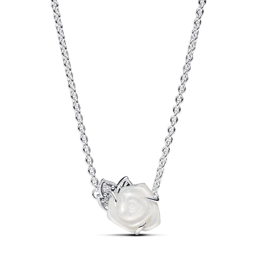 Collana Rosa Bianca 393206C01-45-1