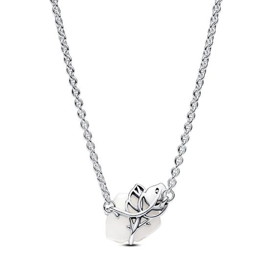 Collana Rosa Bianca 393206C01-45-2