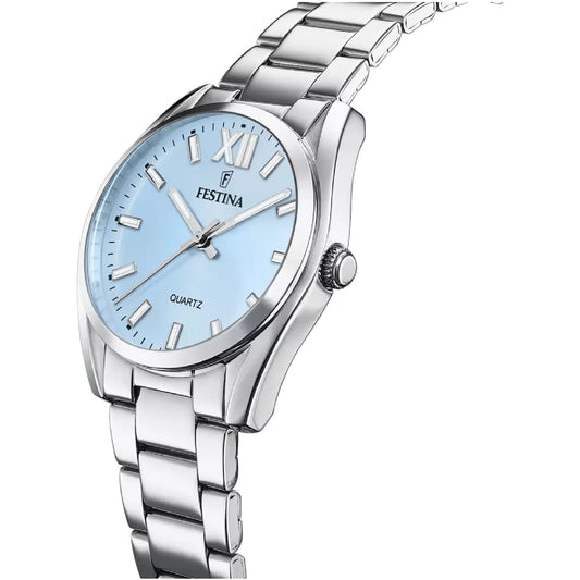 Orologio solo tempo Festina Alegría quadrante azzurro da donna MISURA UNICA