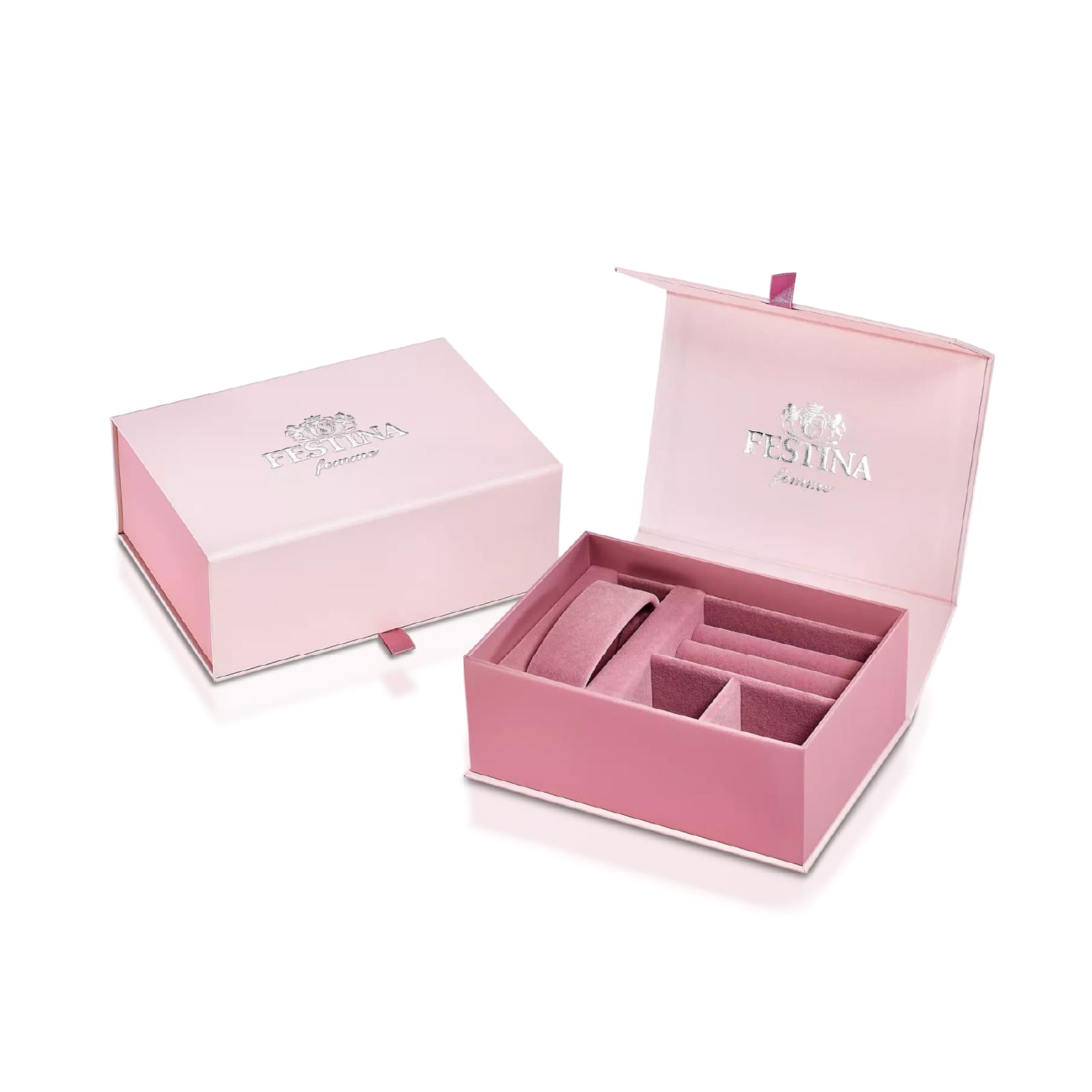 Orologio Festina Mademoiselle in acciaio quadrante azzurro MISURA UNICA