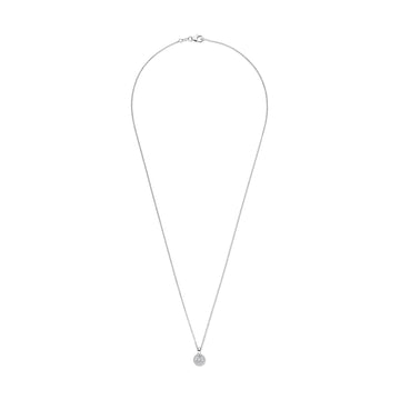 Collana TI SENTO Milano in argento con zircone rotondo centrale MISURA UNICA