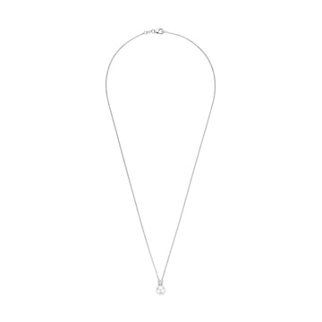 Collana girocollo TI SENTO Milano in argento perla e zircone MISURA UNICA