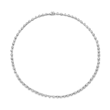Collana donna con zirconi TI SENTO Milano in argento 43 cm MISURA UNICA