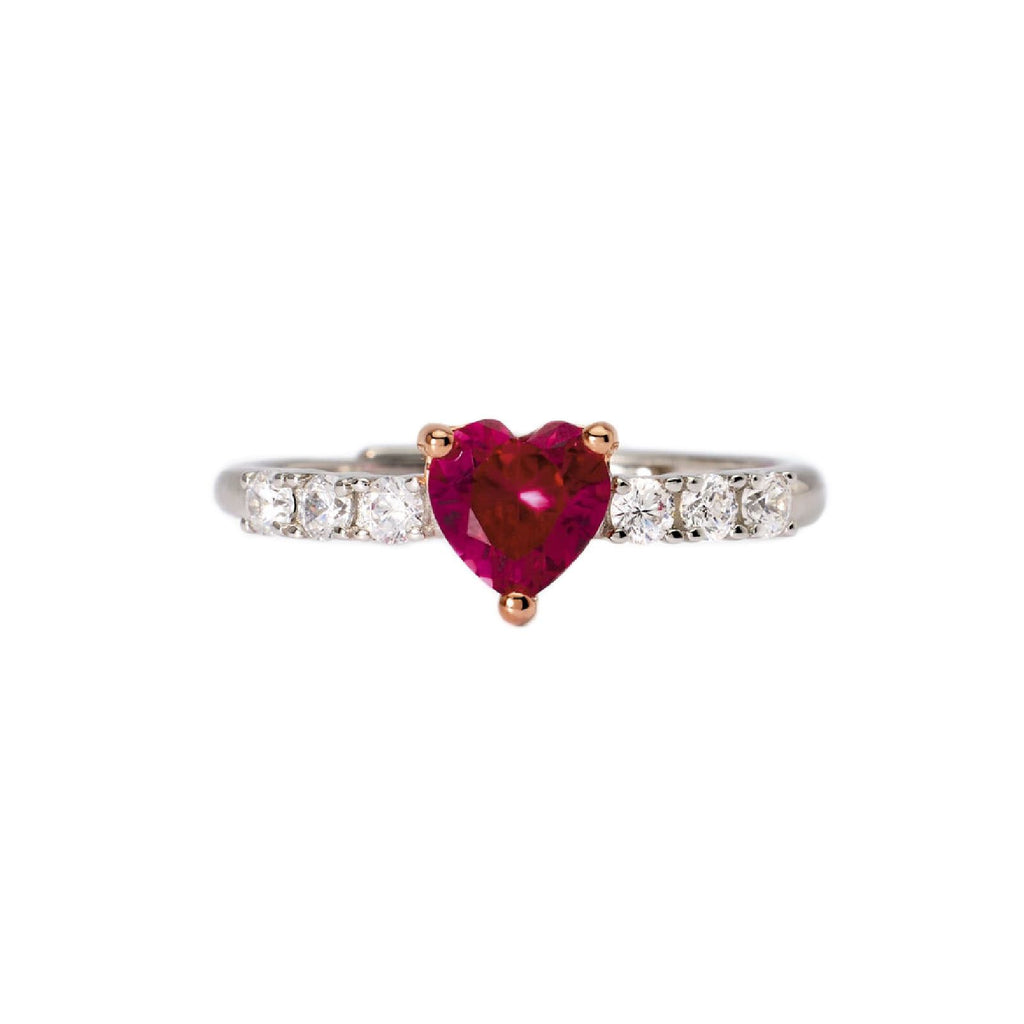 Anello sales rubino sintetico