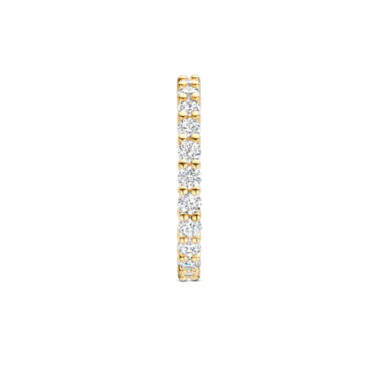 Anello beautiful TI SENTO Milano in argento dorato e zirconi 14