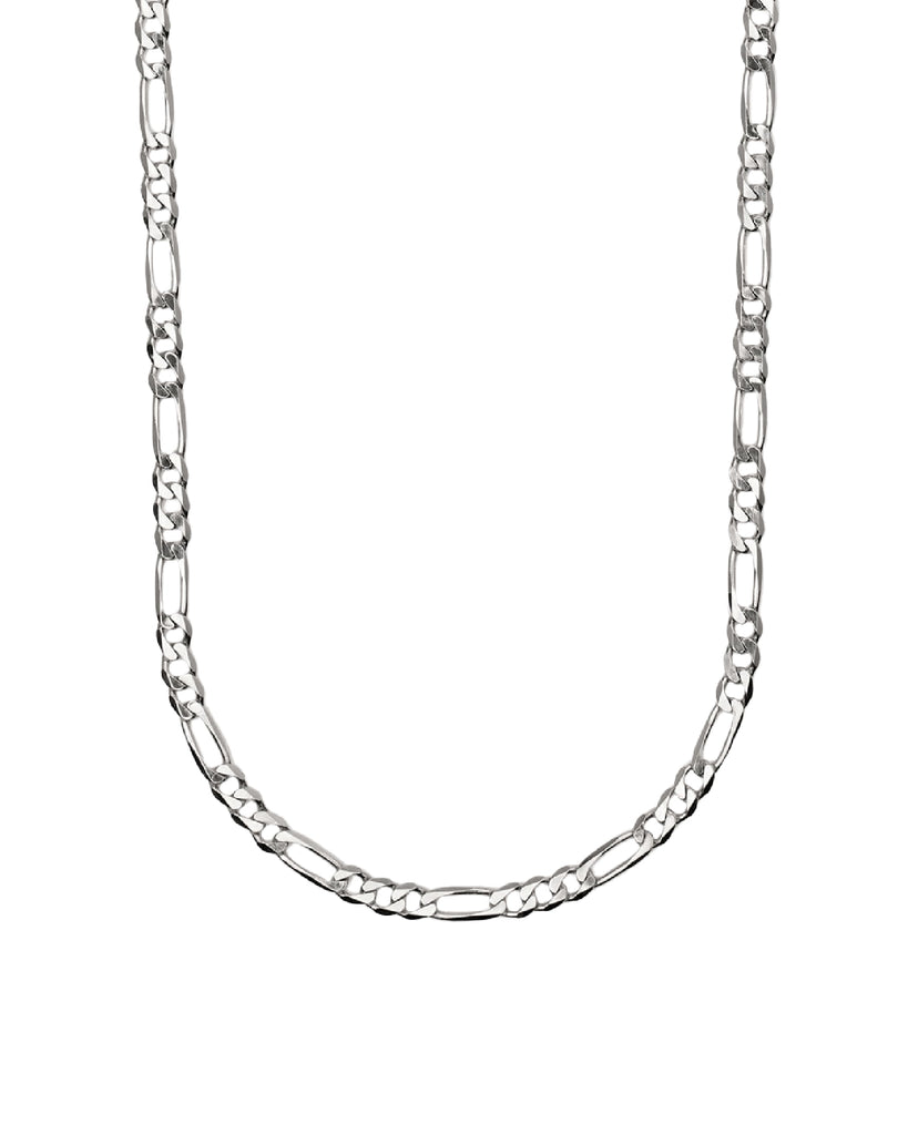 Collana catena da uomo della collezione Mabina Uomo Millennium in argento 925 con catena figaro 553677