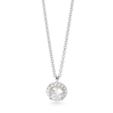 collana donna mabina revival in argento con zirconi bianchi 553715
