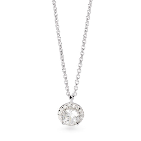 collana donna mabina revival in argento con zirconi bianchi 553715