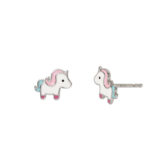 orecchini mabina junior unicorno magico da bambina 563686