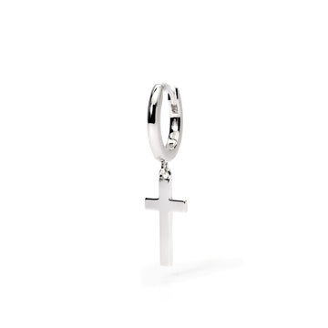 mono orecchino pendente da uomo mabina mystical in argento con croce 563762