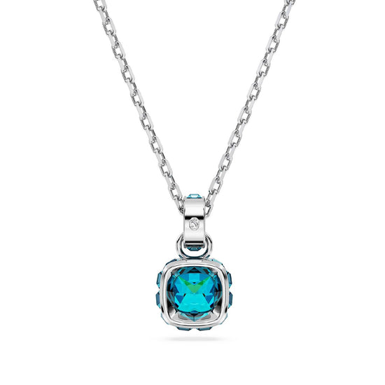 Collana donna Swarovski Birthstone cristallo blu ciondolo dicembre 5651707-2