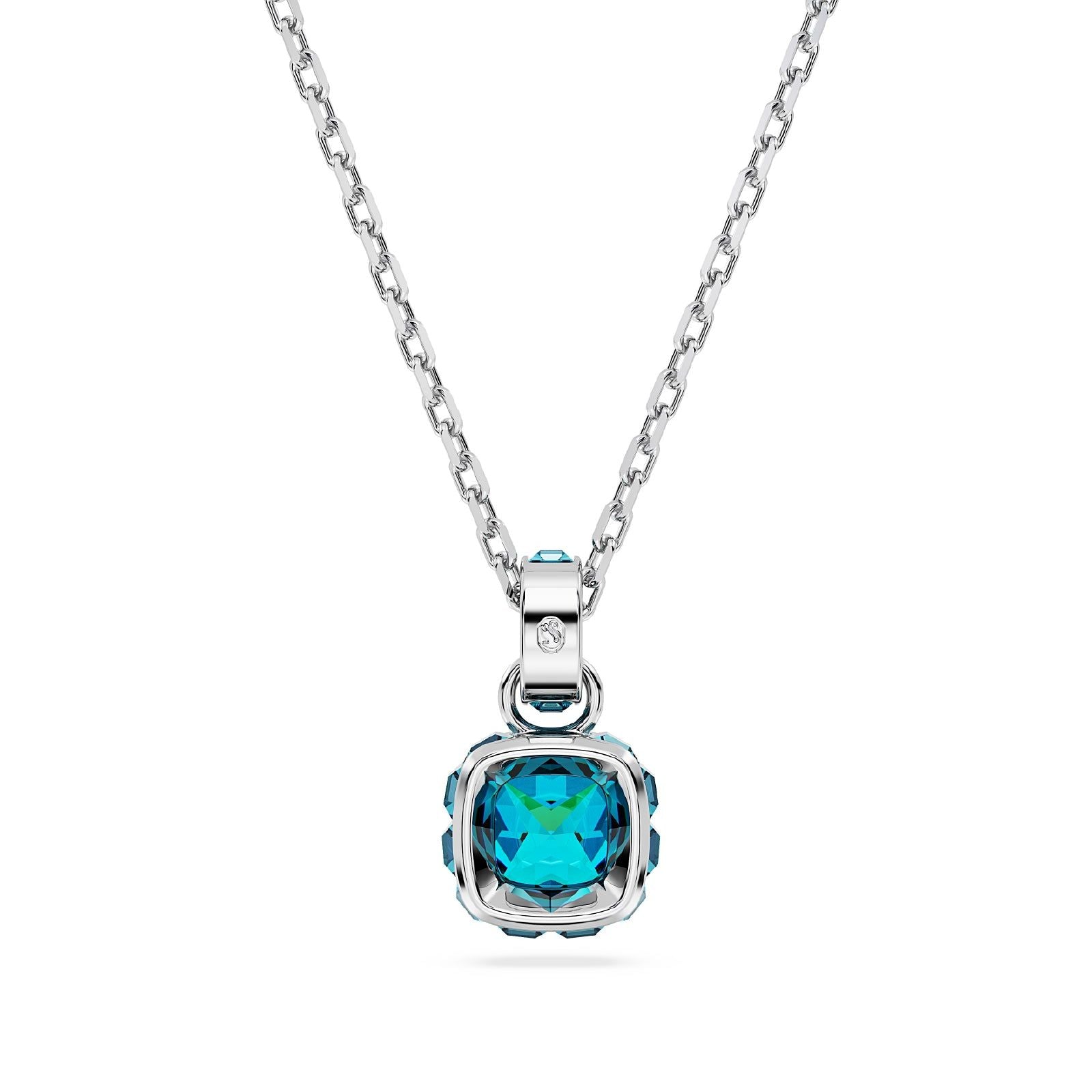 Collana donna Swarovski Birthstone cristallo blu ciondolo dicembre 5651707-2
