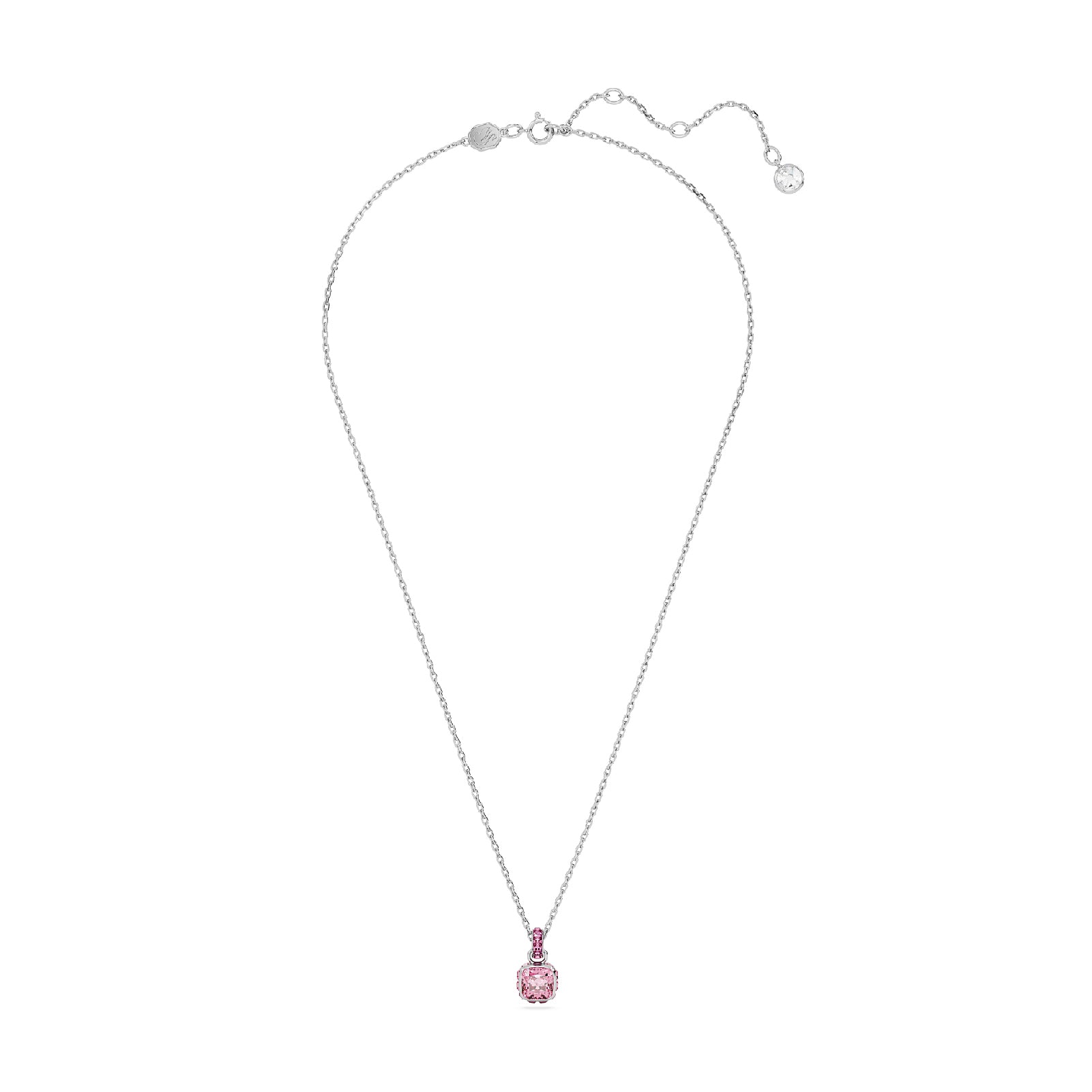 Collana donna Swarovski Birthstone cristallo rosa ciondolo ottobre 5651791