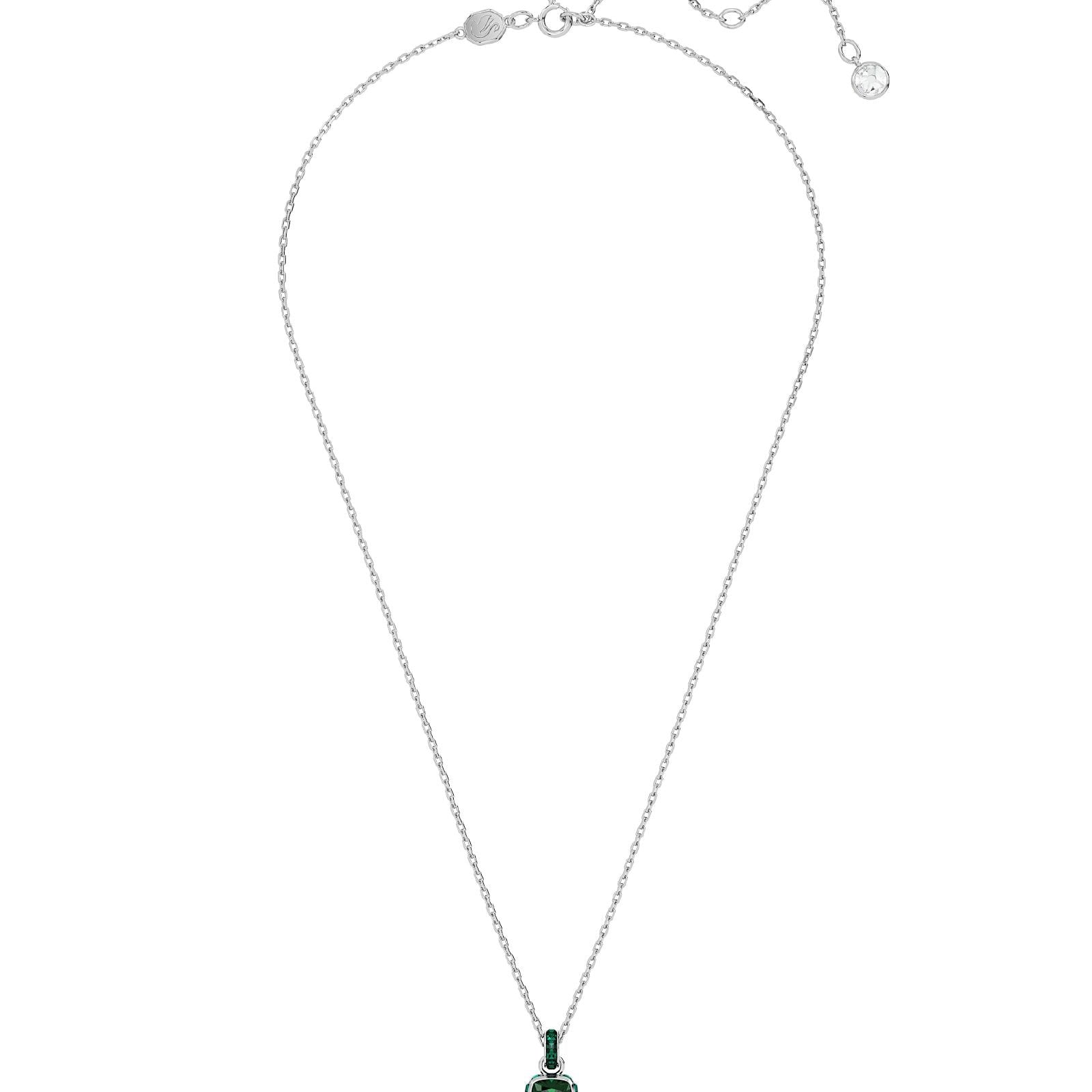 Collana donna Swarovski Birthstone cristallo verde ciondolo maggio 5651793-3
