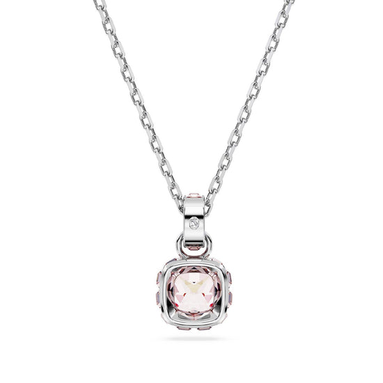 Collana donna Swarovski Birthstone cristallo rosa ciondolo giugno 5652044-2