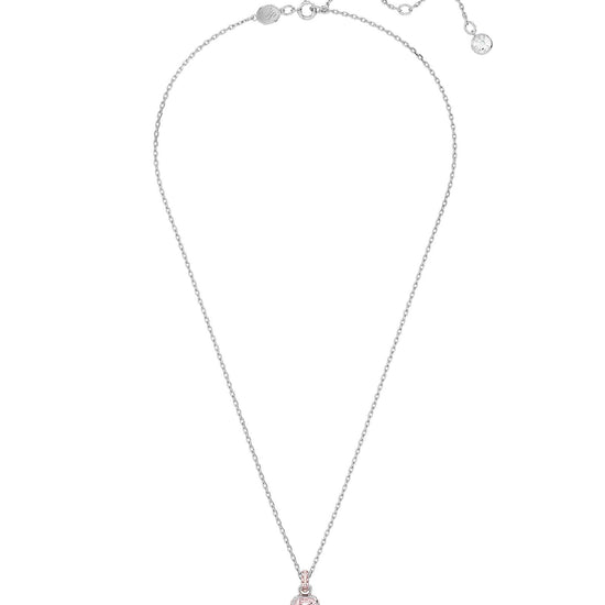 Collana donna Swarovski Birthstone cristallo rosa ciondolo giugno 5652044-3