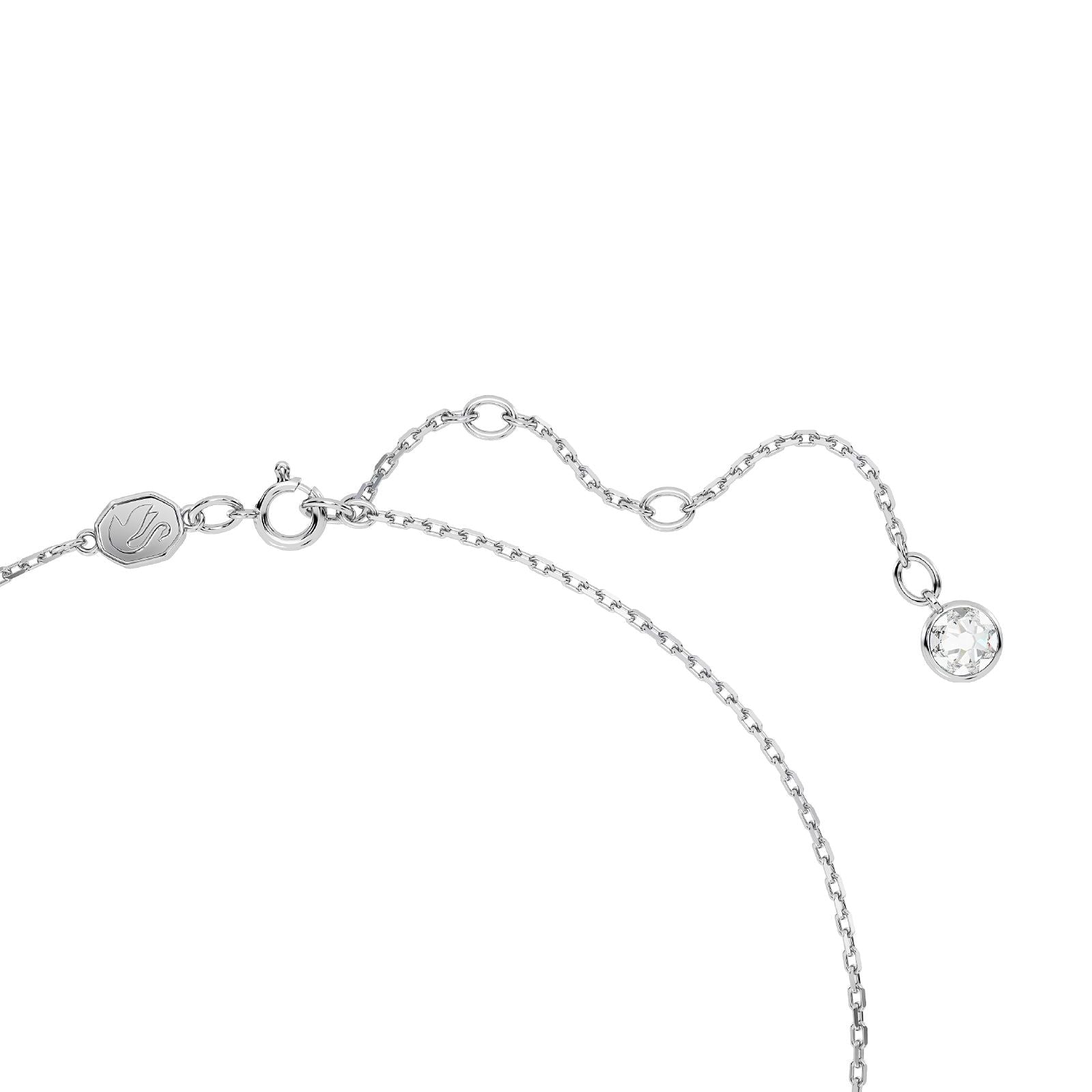 Collana donna Swarovski Birthstone cristallo rosa ciondolo giugno 5652044-4