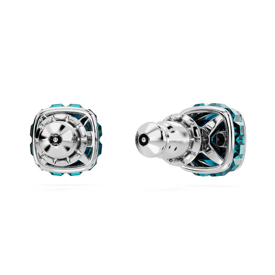 Orecchini punto luce donna Swarovski Birthstone cristallo blu dicembre 5660796-3