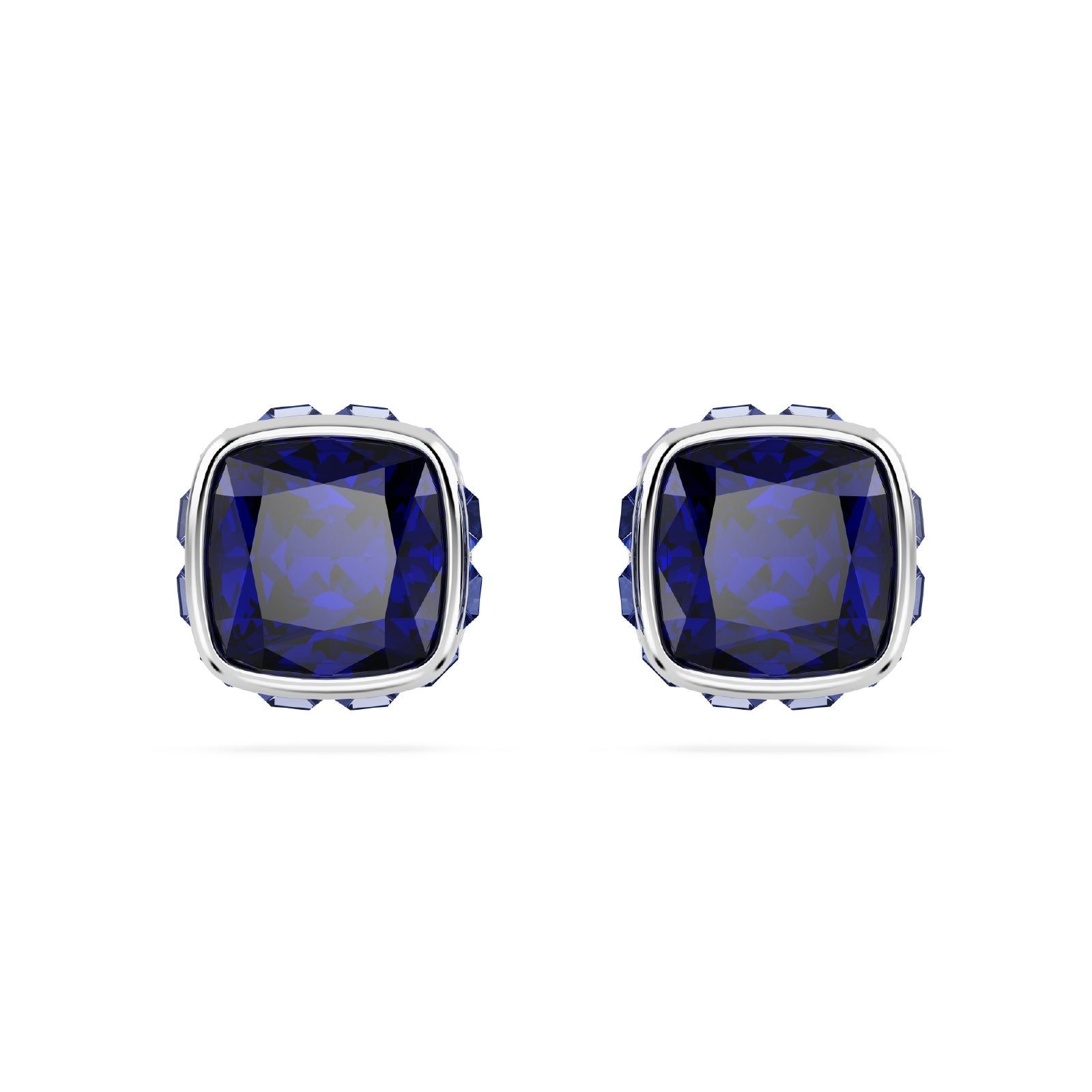 Orecchini punto luce donna Swarovski Birthstone cristallo blu settembre 5660803-2