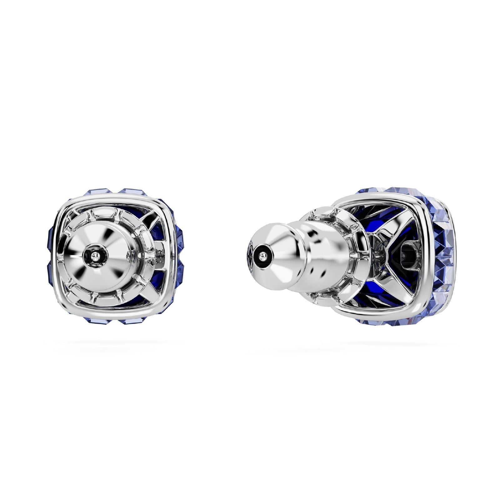 Orecchini punto luce donna Swarovski Birthstone cristallo blu settembre 5660803-3
