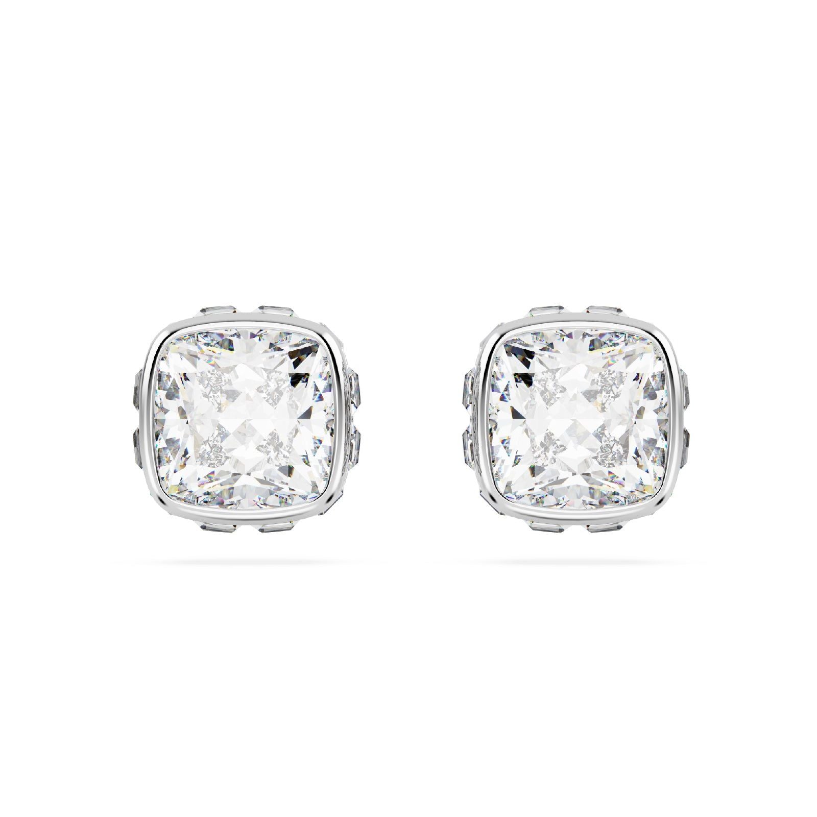 Orecchini punto luce donna Swarovski Birthstone cristallo aprile 5661957-2